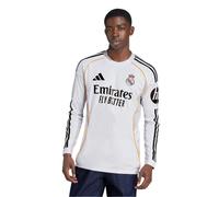 adidas Real Madrid 26/26 Home L/S Football Shirt Medium