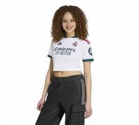 Adidas Real Madrid 26/27 Cropped Home Woman Short Sleeve T-shirt
