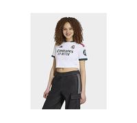 adidas Real Madrid 26/27 Home Cropped Jersey - White - Womens 2XS