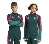 Real Madrid adidas Training Top - Dark Green - Kids