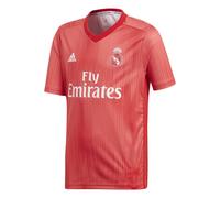 Adidas Real Madrid 3rd Junior Short Sleeve Jersey Colour: Coral, Size: 7-8 years