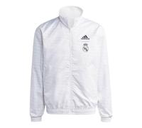 adidas Real Madrid Anthem Reversible Jacket Asia Sizing 'White' HT6458 XL