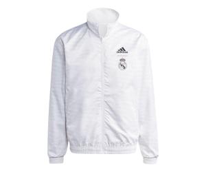 adidas Real Madrid Anthem Reversible Jacket Asia Sizing 'White' HT6458 XL
