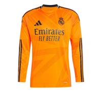 adidas Real Madrid CF 24/25 Long Sleeve Away Asia Sizing 'Orange' IT5189 L