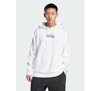 adidas Real Madrid Hoodie, White, Size Xl, Men White