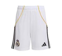 adidas Real Madrid Junior 25/26 Home Stadium Shorts - White, White, Size 7-8 Years White