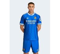 adidas Real Madrid Mens 25/26 3rd Authentic Replica Shirt, Blue, Size M, Men Blue