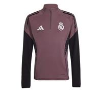 Adidas Real Madrid 25/26 Tiro Competition Training Junior Half Zip Sweatshirt Purple 9-10 Years Kids