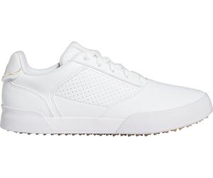 adidas RetroCross Spikeless Womens Golf Shoes White Sneakers Ladies 3 Stripes