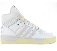 Adidas Rivalry Hi - Men High-Top Sneakers FZ6315 Leather White NEW