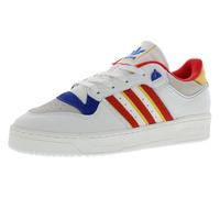 adidas Rivalry Low 86 Shoes, Off White/Red/Wonder White-off-white, 19