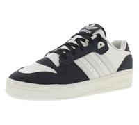adidas Rivalry Low Womens Shoes, Carbon/Talc/Cloud White, 8