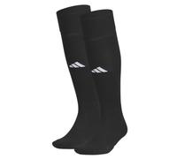 adidas Rivalry Soccer Socks (2-Pair), Black/White/2.0, Large