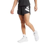 adidas Road to Records Split Running Shorts | UK S in Black