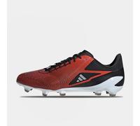 Adidas RS 15 Pro Firm Ground Rugby Boots 6 Black/Silver