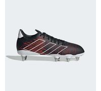 adidas Rugby Boots Mens Kakari Elite Soft Ground Shoes Black Red