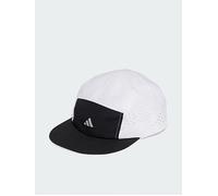 adidas Run 5-Panel Climacool Cap, Black/White, Size M-L, Men Black/White