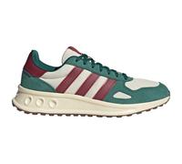 adidas Run 84 shoes green burgundy cream white - 8UK