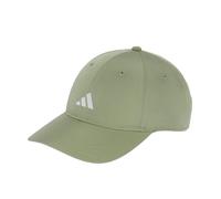 adidas Unisex Running Essential Climacool 6 Panel Baseball Hat, Tent Green/Reflective Silver, M-L