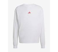 adidas Run Hard Graphic Sweatshirt Pure White - XXL