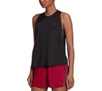 adidas Run Icons Womens Running Tank Top Vest Made With Nature Black Breathable