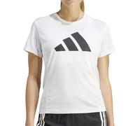 adidas Run It Womens Running Top White Short Sleeve Lightweight Jogging T-Shirt
