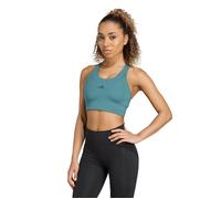 adidas Run Pocket Medium-Support Bra L - Comfortable support for running in Pretea colour