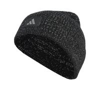 adidas Unisex RUNxCLIMAWARM Beanie, Black/Reflective Silver, L