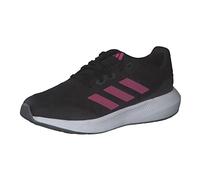 ADIDAS RunFalcon 3 Lace Shoes Non Football, Carbon Black/PULMAG/Grey SIX, 3 UK Child