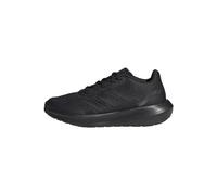 ADIDAS RunFalcon 3 Lace Shoes Non Football, Core Black/Core Black/Core Black, 3 UK Child