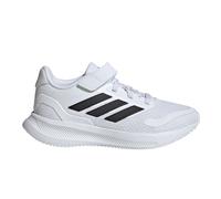 adidas Runfalcon 5 EL Junior Running Shoes | UK J10 in Cloud White/Core Black
