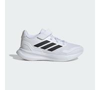 adidas Runfalcon 5 Kids Running Trainers Shoes Elastic Lace Strap White