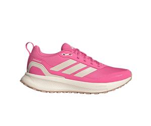 adidas RunFalcon 5 TR Women's Trail Running Shoes | UK 4 in Pink Fusion/Chalk White/Core Black