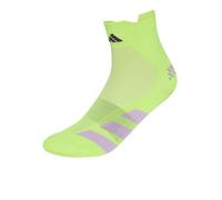 adidas adizero Quarter Running Socks Unisex - yellow, lilac, Size 40-42