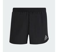 adidas Running Shorts Mens Fast Split Black Reflective Gym Fitness AEROREADY