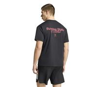 Adidas Running State Of Mind Graphic Short Sleeve T-shirt Black S
