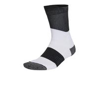 adidas RUNxBOOST Crew Running Socks | UK XL in White/Black