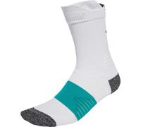 adidas RunXBOOST Running Socks White Cushioned Arch Support Crew Sports Training