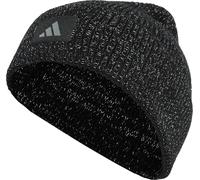 adidas RunXClimaWarm Running Beanie Black Reflective Run Hat Mens Womens