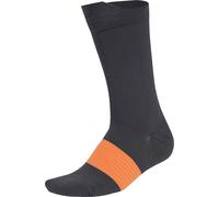 adidas Unisex RUNxGRAPHIC Sock 1PP, carbon/Dusky Orange, 8.5-10