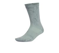 adidas RUNxGRAPHIC Washed Running Mid Height Socks | UK L in Orbit Grey/Grey Three/White