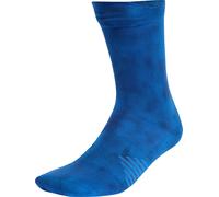 adidas RunXGRAPHIC Washed Running Socks Blue Arch Support Crew Sports Training