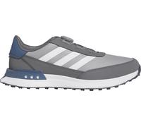adidas S2G BOA 24 WIDE FIT Spikeless Mens Golf Shoes Grey Sneakers 3 Stripes