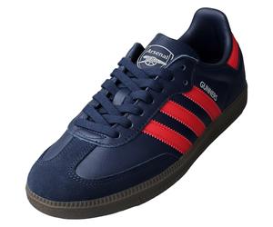 adidas Samba Arsenal Licensed Unisex Fashion Trainers in Indigo - 9 UK