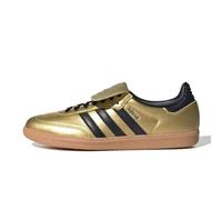 adidas Samba LT Womens Sneaker, Gold Metallic Black, 6 UK