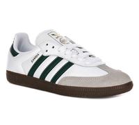 Adidas Samba Og 3 Stripes Retro Contrast 70s Womens Trainer White Green UK 3 - 9
