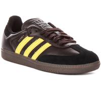 Adidas Samba Og 3-Stripes Retro Contrast 70s Womens Trainers Dark Brown UK 3 - 8