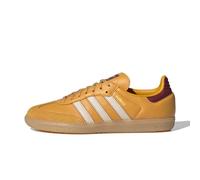 adidas Samba OG Big Kid Trainers, Preloved Yellow Crystal Sand Shadow Red, 7 Big Kid
