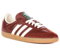 Adidas Samba Og Leather Lace Up Mens Trainers In Brown UK 7 - 11