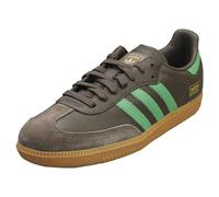 adidas Samba Og Mens Casual Trainers in Shadow Olive Green - 8 UK